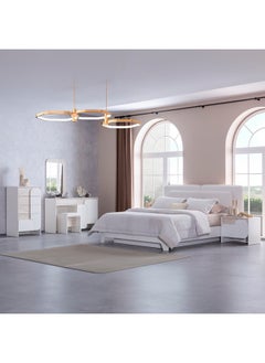 Home Box مجموعة غرفة نوم ملكية 6 قطع ألفا 220 × 110 × 212 سم  - Image 1