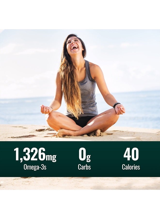 Natural Force Pure Omega-3, Mercury Free, Wild Caught, Lab Tested - 1,326 mg, 16 Oz. 473ml - Image 4