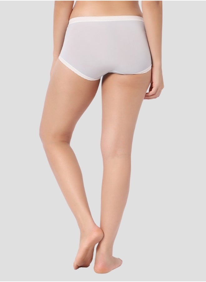Intimate Queen - Corn Bae Lacy Boyshorts – CloudSoft Luxury, Made from Corn Fiber | Soothes Skin, No Roll-Ups (Pack Of 2) - Image 1