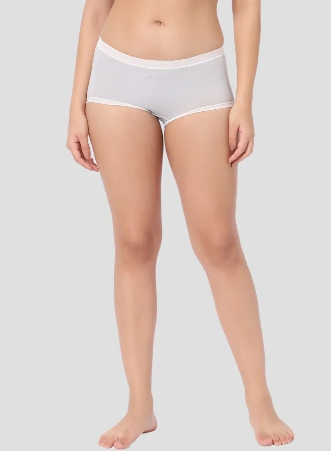Intimate Queen Pack Of 2 Corn Bae Lacy Boyshorts – CloudSoft Luxury, Made from Corn Fiber | Soothes Skin, No Roll-Ups (Pack Of 2)  | Best Price UAE