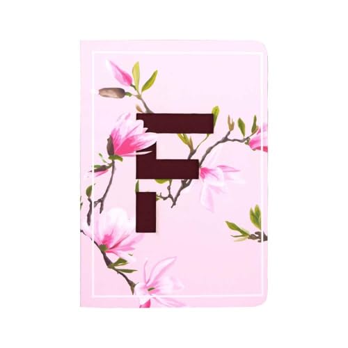 DOODLE Initial F Laser-cut Diary Notebook, B6 (6.69 X 4.72 X 0.5 Inches), 200 Pages, 80 GSM, Gifts for Girls - Image 1