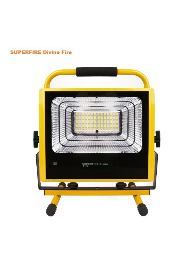 SupFire Supfire Tg1-c Rechargeable Led Floodlight, High-power Outdoor And Home Lighting, Suitable For Squares And Construction Sites - Image 1