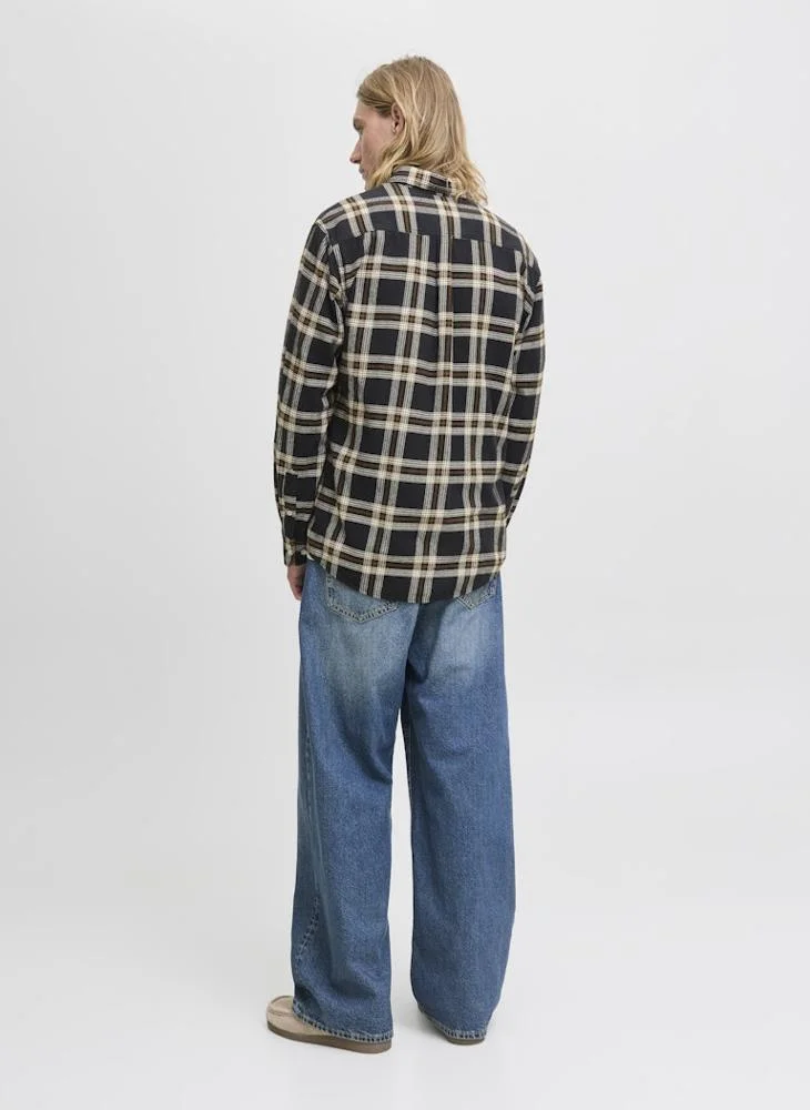 JACK & JONES Jjeclassic Long Sleeve Button Down Shirt