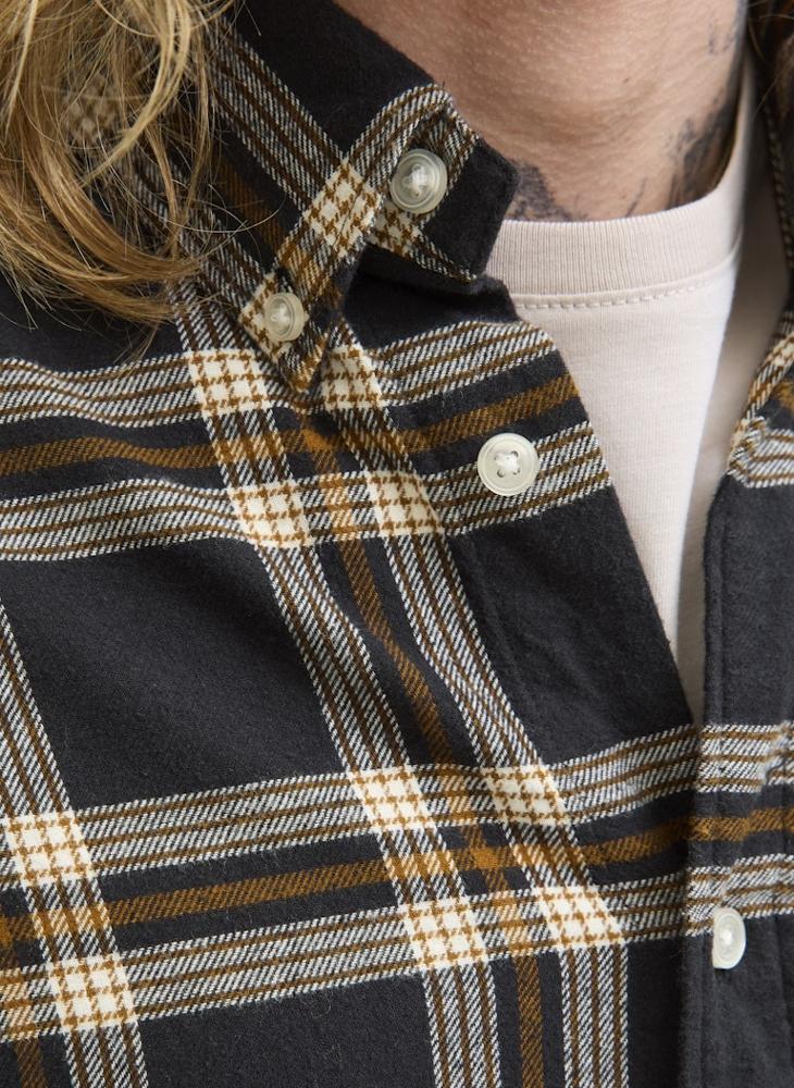 جاك اند جونز قميص بأزرار وأكمام طويلة كلاسيكي - Image 3