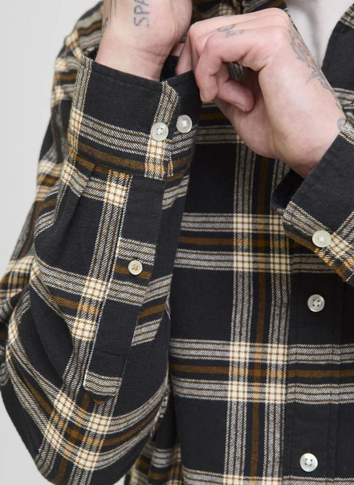 JACK & JONES Jjeclassic Long Sleeve Button Down Shirt