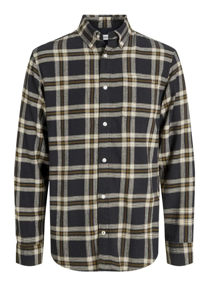 JACK & JONES Jjeclassic Long Sleeve Button Down Shirt