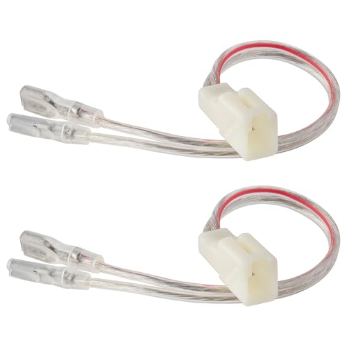 RED WOLF Car Dash Tweeter Speaker Harness for 2009-2016 Nissan Altima, 2010-2019 Nissan Frontier, for Infiniti JX35 QX60 2013-2019 Aftermarket Instrument Panel Tweeter Audio Wire Plug 2 PCS - Image 1