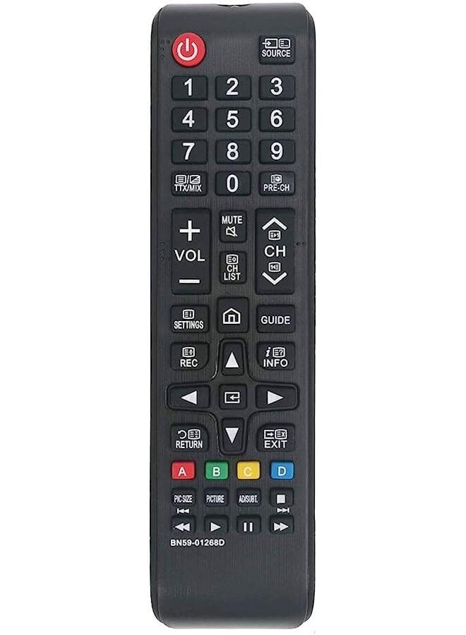 Allimity Bn59-01268D Remote Control Fit For Samsung Lcd Led Tv Ua49Mu6300 Ua49Mu6500 Ua49Mu7350 Ua55Mu6300 Ua55Mu6500 Ua55Mu7350 Ua55Mu7350K Ua55Mu7350Kxwt Ua65Mu6300 Ua65Mu6500 Ua65Mu7350 Ua55Mu7350Kxly - Image 1