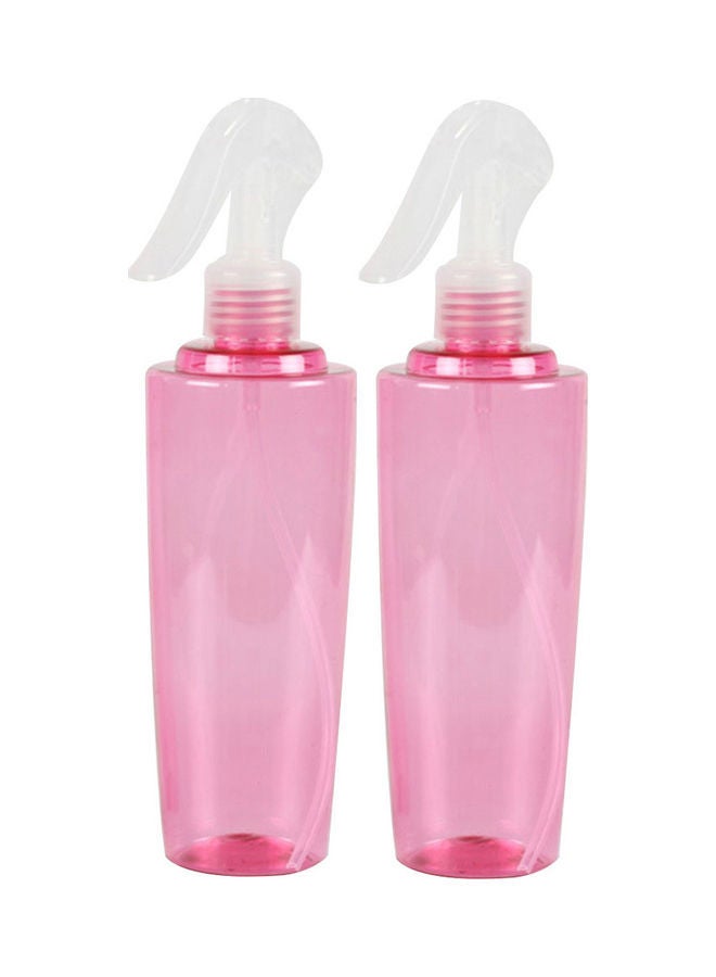 NIBEMINENT 2-Piece Spray Bottle Set Pink/White - Image 1