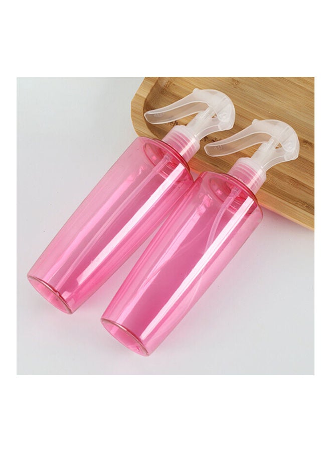 NIBEMINENT 2-Piece Spray Bottle Set Pink/White - Image 3