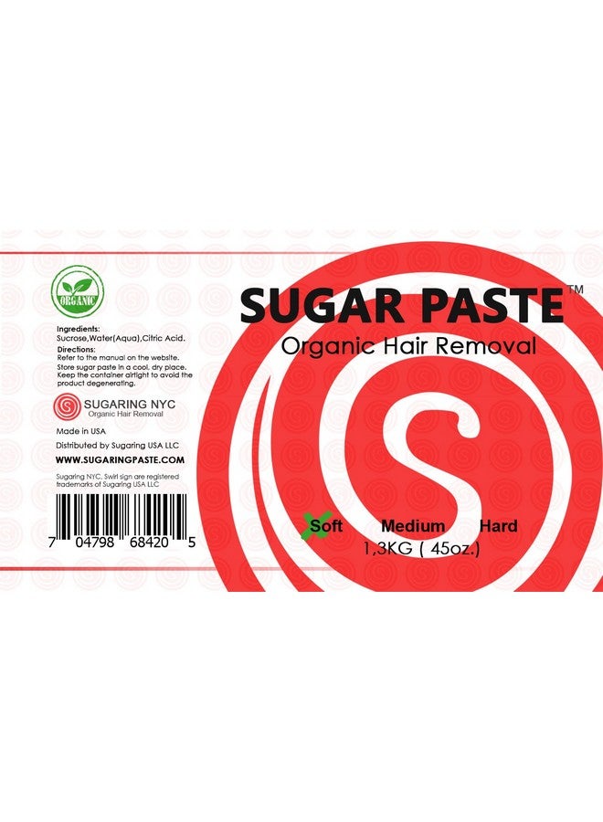 Sugaring NYC Sugaring Paste By Sugaring Nyc Legs Package Soft Paste 100 Strips Wooden Spatulas  - Image 4