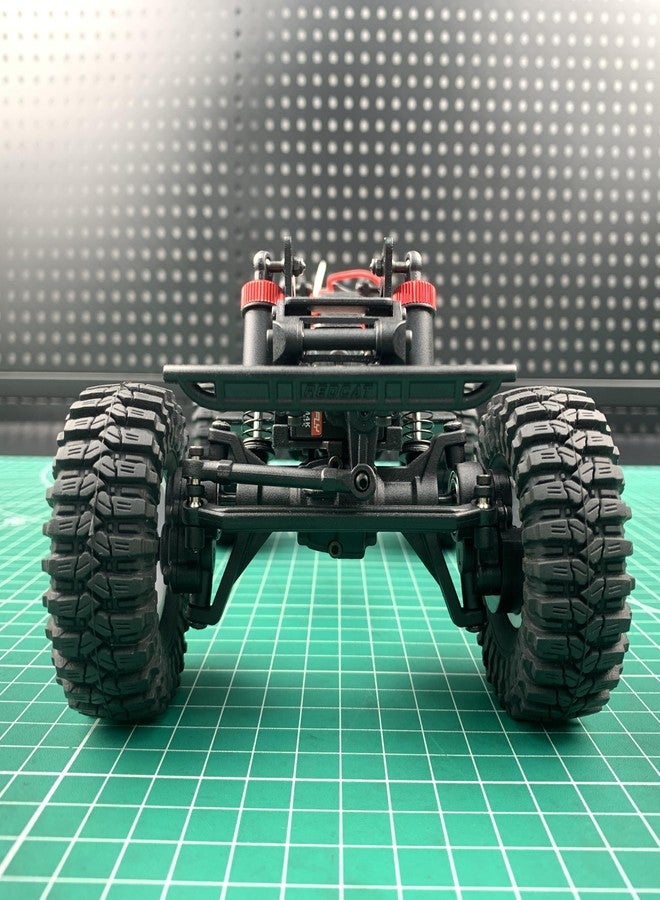RCLIONS وصلات توجيه من الألومنيوم بمقياس 1/18 لترقية سيارة الزحف Redcat Ascent-18 RC - Image 5