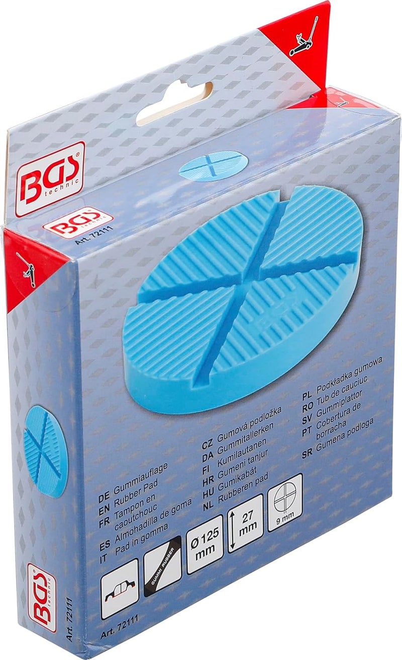 BGS 72111 Rubber Pad for Trolley Jack 125 x 27 mm - Image 5