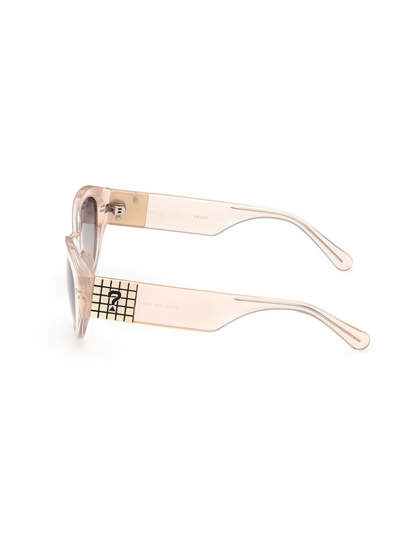 GUESS - Women's UV Protection Oval Shape Sunglasses - GU824157B55 - Lens Size: 55 Mm - Image 1