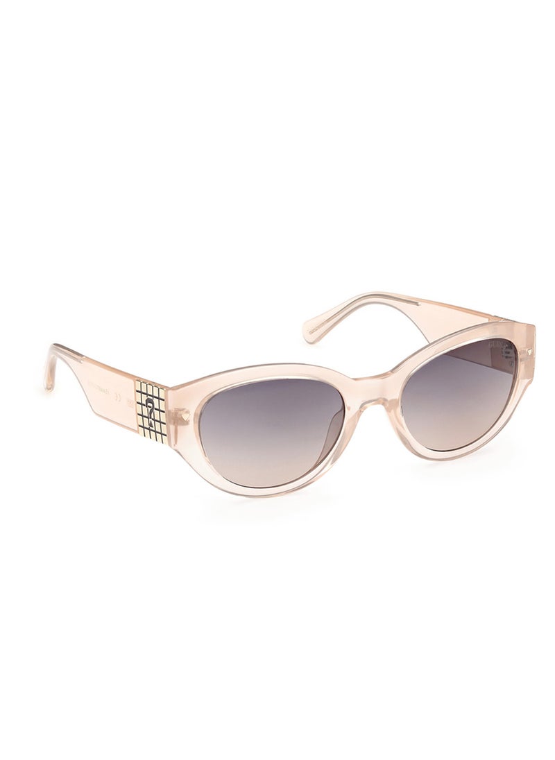 GUESS - Women's UV Protection Oval Shape Sunglasses - GU824157B55 - Lens Size: 55 Mm - Image 1
