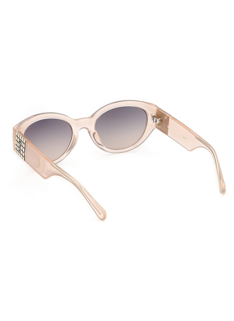 GUESS - Women's UV Protection Oval Shape Sunglasses - GU824157B55 - Lens Size: 55 Mm - Image 1