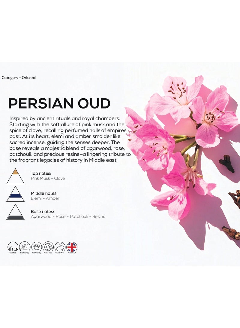Dr Scent Diffuser Aroma Persian Oud Oil  (170ml) for Aromatherapy, Better Sleep, Living Room and Gym - Image 2