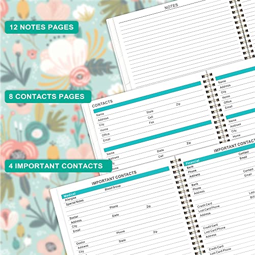 Coboll 2026 Monthly Planner - Monthly Planner from January 2026 to December 2026, 8.5" x 11", 12 Months Calendar Planners with Tabs, Inner Pocket - Image 3