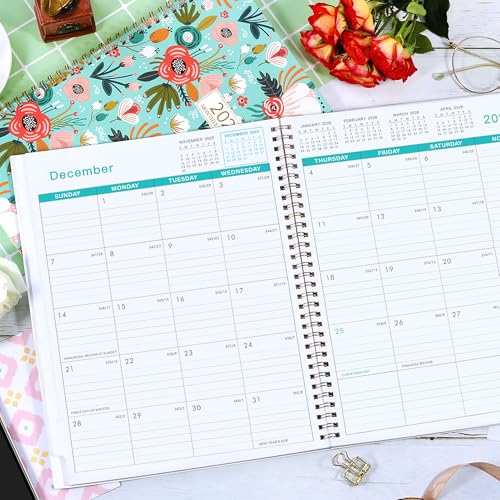 Coboll 2026 Monthly Planner - Monthly Planner from January 2026 to December 2026, 8.5" x 11", 12 Months Calendar Planners with Tabs, Inner Pocket - Image 2