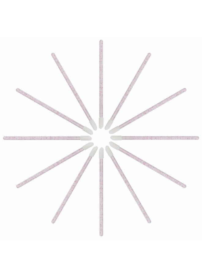 tifanso 300 PCS Lip Brush, Disposable Makeup Applicators, Lip Gloss Brush Lipstick Applicator Wands, Multicolor Makeup Tool Kits Beauty Lipstick Cosmetic (Crystal Pink) - Image 2