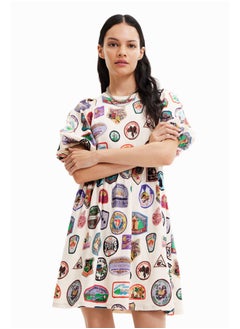 DESIGUAL Short patches dress  - Image 1