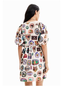 DESIGUAL Short patches dress  - Image 4