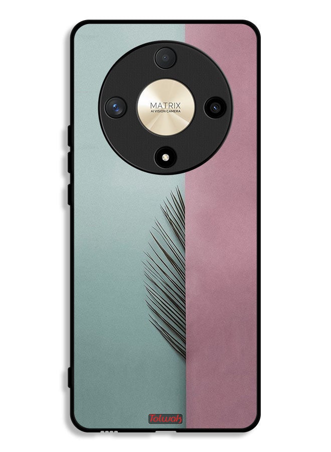 Tolwak Honor X9b Protective Case Cover Half Leaves - Image 1