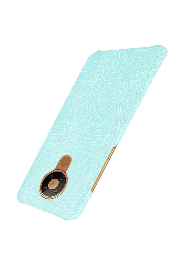 S-TOP Case For Nokia 5.3 Shockproof Crocodile Texture PC + PU Case - Image 3