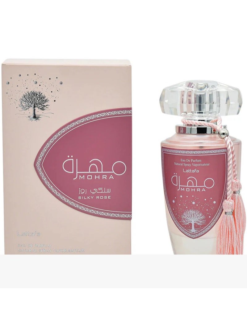 Lattafa Mohra Silky Rose EDP 100 ml - Image 4