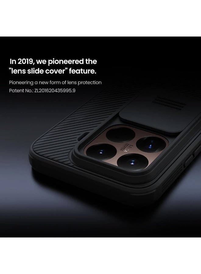 Nillkin Case Designed for Xiaomi 15T Pro  nillkin CamShield case Protective Cover with Camera Protector Hard PC Ultra Thin Anti-Scratch Phone Case For Xiaomi 15T Pro 5G 2025 Black - Image 4