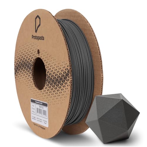 Proto-Pasta Protopasta Ferromagnetic Iron PLA 3D Printer Filament | ProtoPlant Metal-Filled PLA Plastic Printer Filament with 45% Iron | Patina Friendly Metal Composite Filament | 500g Metallic Spool - Image 1