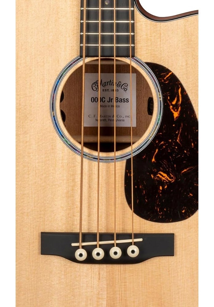 Martin 000C Jr E Bass Acoustic Guitar - Image 4