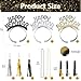 IMISHM New Year Party Favors Kit Happy New Year party supplies Include Headbands Beaded Necklaces Horns Blowouts NYE Party Supplies for Guests Celebrations Photo Props - Image 4