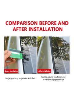 RATSAW 5M Cuttable T Shape Car Sunroof Cover Seal Rubber Trim Sound Dust Proof and Weather Stripping for Car Door Windshield Tailgate  - Image 4