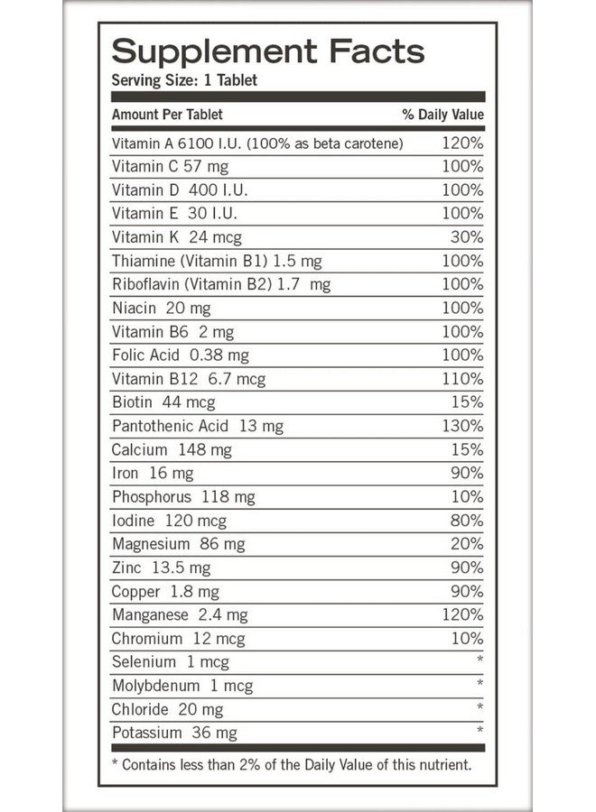 Geritol Complete Tablets 100 Tablets - Image 3