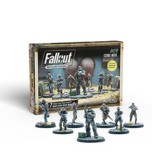 Modiphius Fallout  Wasteland Warfare  NCR Core Box Multicolor - Image 5