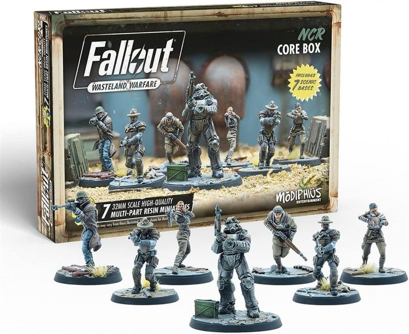 Modiphius Fallout  Wasteland Warfare  NCR Core Box Multicolor - Image 4