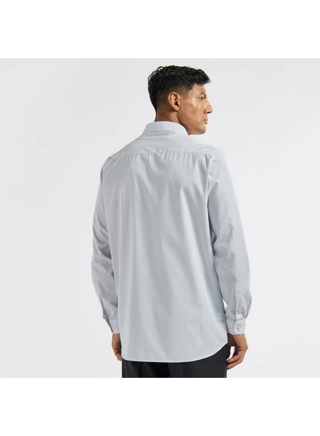 Splash FAV Regular Fit Striped Shirt with Pocket