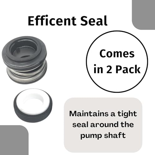 Southeastern Accessory 2 Pack Swimming Pool & Spa Pump Shaft Seal 5/8" Replacement For PS-200 AS-200 - Swimming Pool Pump Accessories - Repair Parts for Pool Pump - Image 3