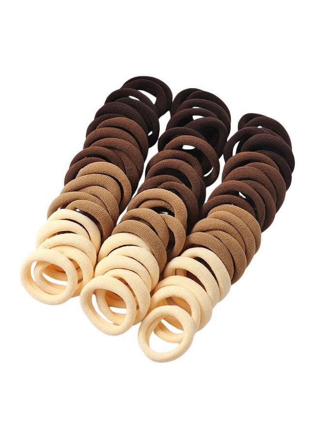 SUN Ring SUNRING Women & Girls Elastic Rubber band, Hair Band Ponytail Holder Headband Accessories Hair Ties (Dark shades) (Pack of 200, Dark shade) - Image 5