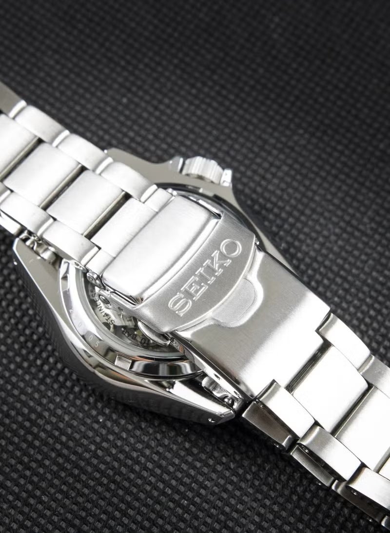 سيكو ساعة سيكو SRPH49K1 أوتوماتيكية للرجال بمينا عربية خضراء نادرة من الفولاذ المقاوم للصدأ - Image 4