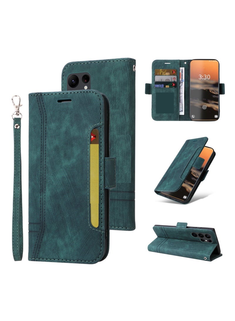 Suteni Flip Cover Card Slots Leather Phone Case for Samsung - Image 3