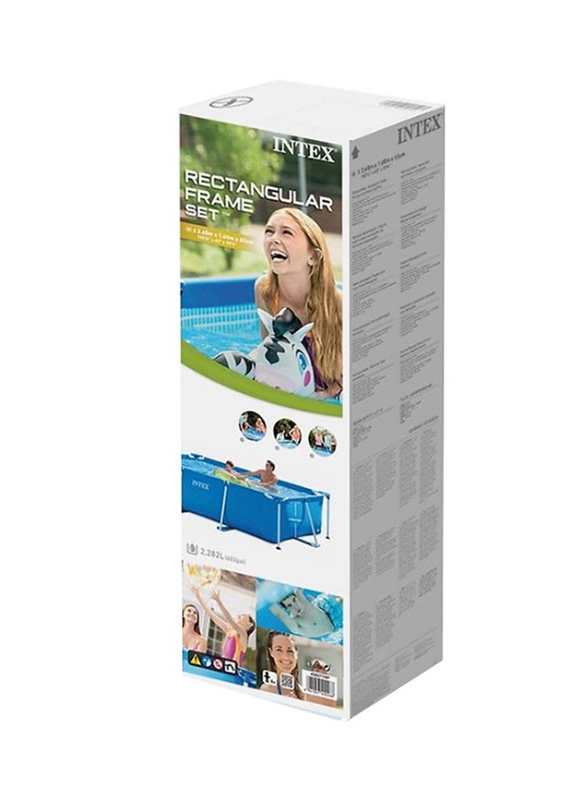 INTEX Rectangular Frame Pool 102.4x25.5x63cm - Image 3