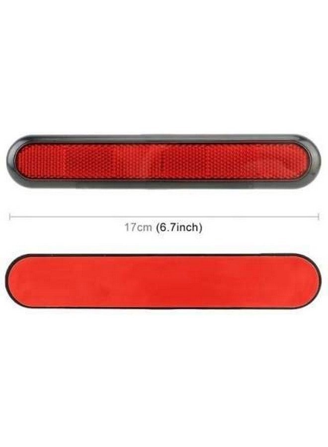 JainFamÂ® (3R-2150) Car Reflective Sticker Stick-On Red Warning Safety Reflector Strips Pack of 2 for Honda Torneo - Image 4