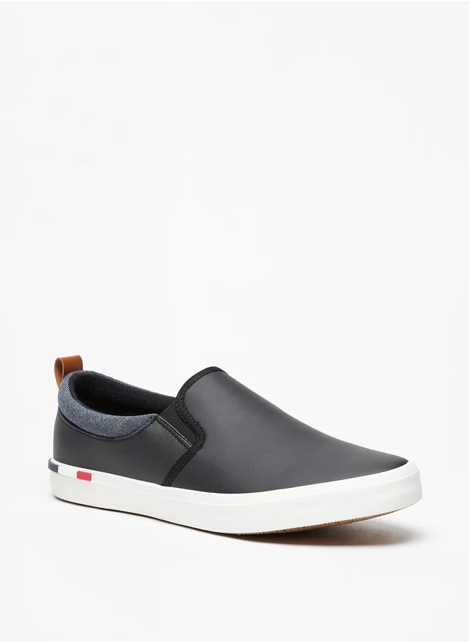 لي كوبر Men's Colourblock Slip-On Loafers