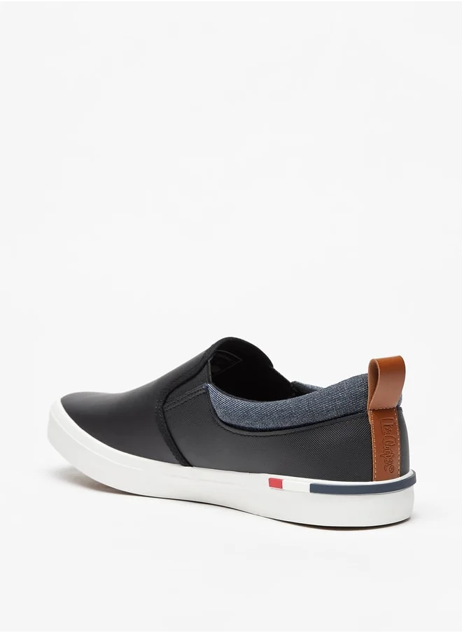 لي كوبر Men's Colourblock Slip-On Loafers