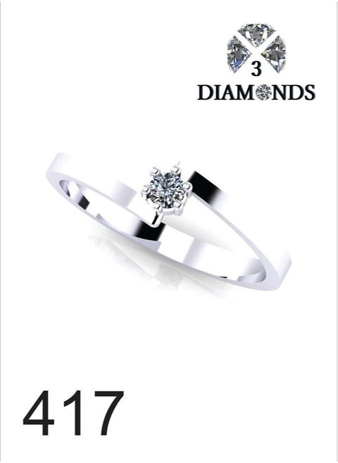 Ring For Women platinum Plated-silver