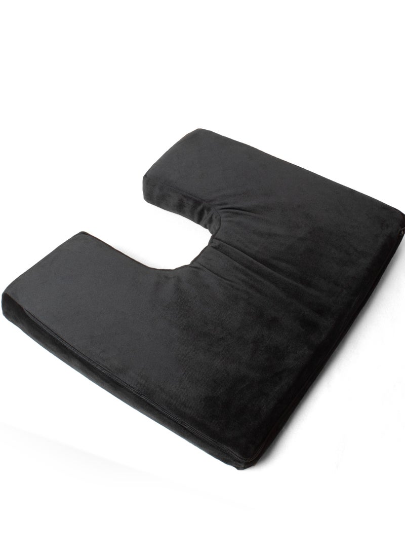 ARINA small chair 43 × 35 × 2-5cm rest seat cushion designed to improve comfort and support, equipped with gel and memory foam technology with removable microfiber cover. - Image 3