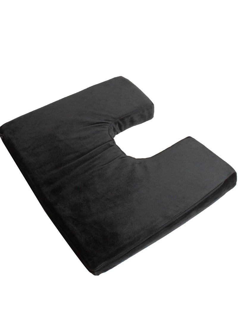 ARINA small chair 43 × 35 × 2-5cm rest seat cushion designed to improve comfort and support, equipped with gel and memory foam technology with removable microfiber cover. - Image 5