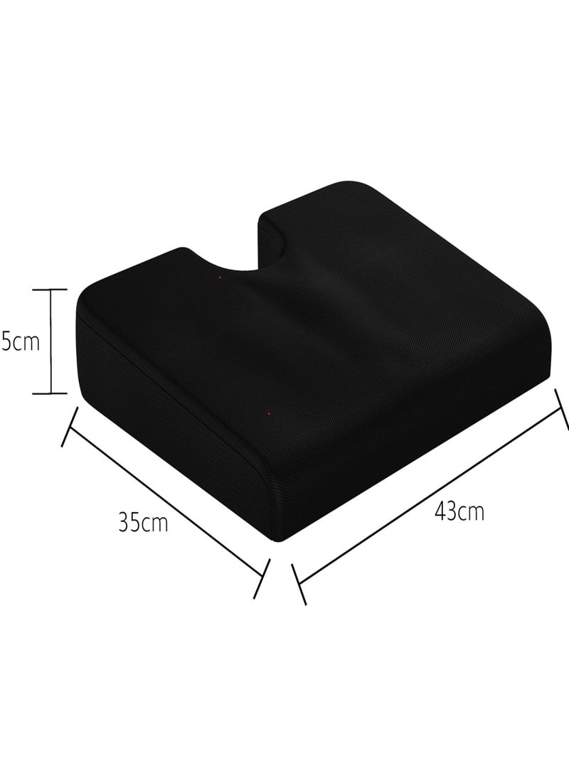 ARINA small chair 43 × 35 × 2-5cm rest seat cushion designed to improve comfort and support, equipped with gel and memory foam technology with removable microfiber cover. - Image 4